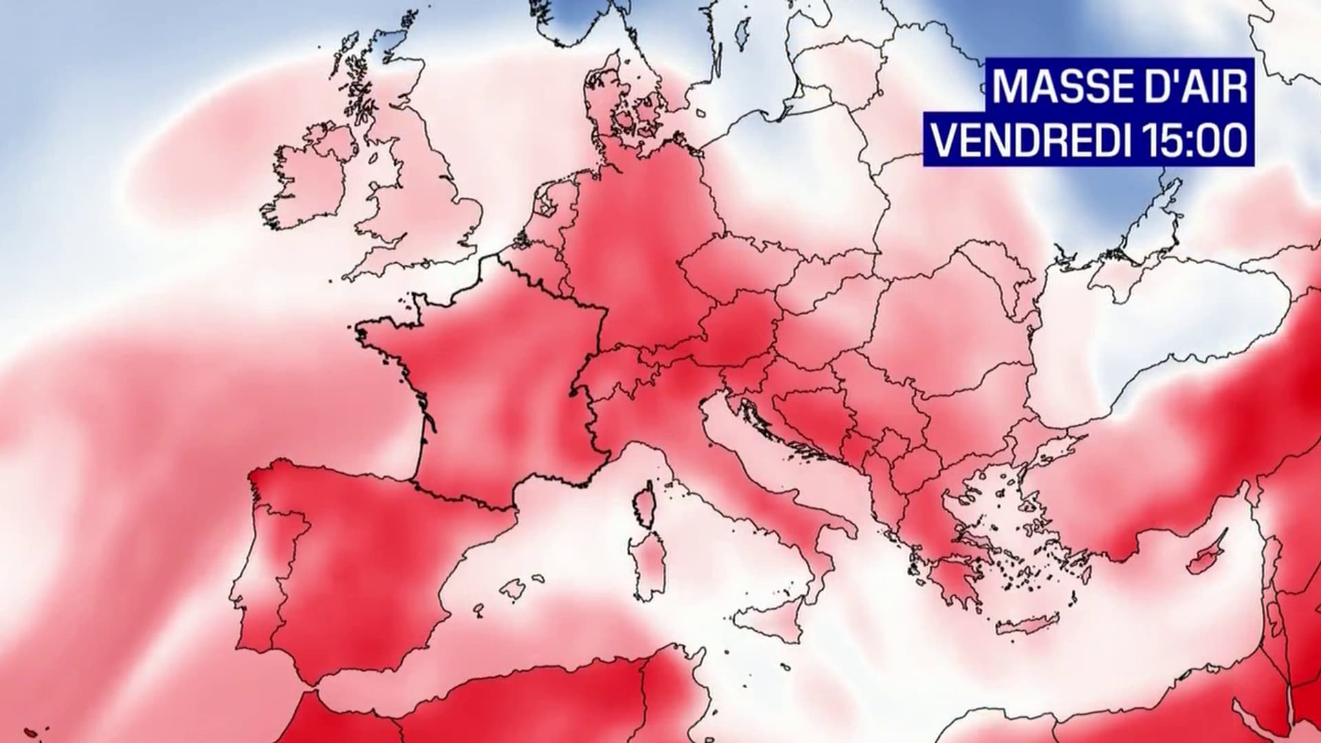 Une masse d'air chaud va recouvrir le pays ce samedi 6 avril 2024