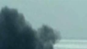Fumée après une explosion sur la base de lancement de Cap Canaveral en Floride aux Etats-Unis le 1er septembre 2016.