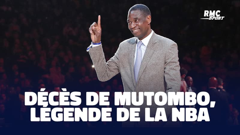 Basket : Décès de Dikembe Mutombo, légende de la NBA, à 58 ans