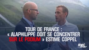 Tour de France : « Alaphilippe doit se concentrer sur le podium » estime Coppel