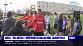 Ligue 1: l'heure de la préparation avant la reprise pour le LOSC et le RC Lens