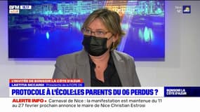 Protocole à l'école: "c'est très décevant" estime Laeticia Siccardi, présidente de la FCPE 06