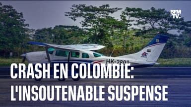 Crash en Colombie: l'insoutenable suspense
