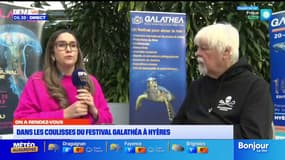 Ce matin, on a rendez-vous avec Paul Watson, parrain du festival Galathéa à Hyères