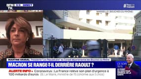 Martine Vassal (LR): "Avec ce virus, on a été jusqu'à maintenant en retard sur tout"