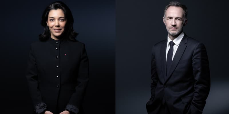 Sophia Chikirou et Emmanuel Grégoire. (photo d'illustration)