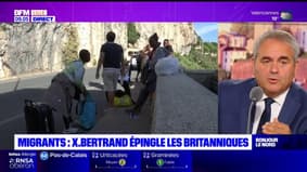 Xavier Bertrand épingle les Britanniques sur la gestion migratoire