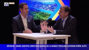 DECIDEUR : Daniel Karyotis, Directeur Général de la Banque Populaire Auvergne Rhône Alpes