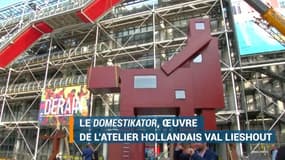 Trop suggestif le "Domestikator" ? L'oeuvre trouve asile à Pompidou
