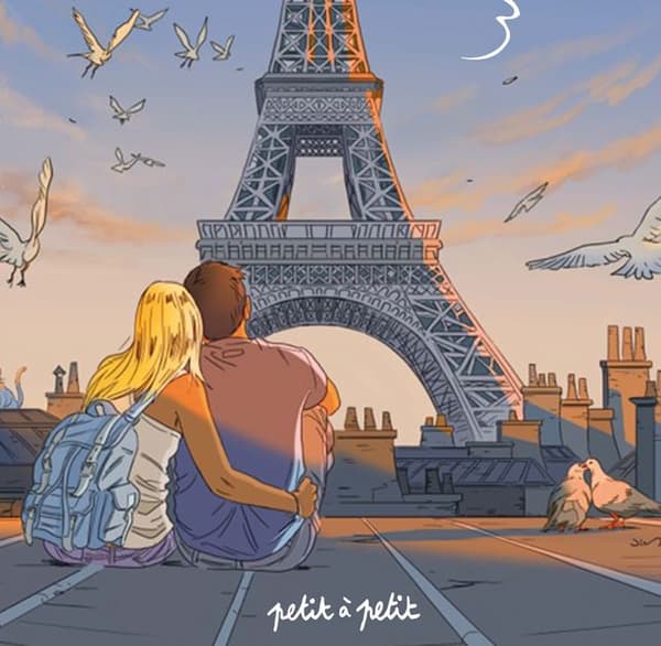 Couverture du guide de Paris en BD Couverture du guide de Paris en BD