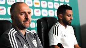 Djamel BELMADI et Riyad MAHREZ le 19/01/2022