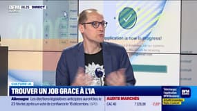 Culture IA : Trouver un job grâce à l'IA, par Anthony Morel - 13/11