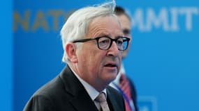 Jean-Claude Juncker lors du sommet de l'Otan le 12 juillet 2018