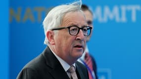 Jean-Claude Juncker lors du sommet de l'Otan le 12 juillet 2018