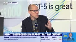 Culture IA : Deloitte rembourse un rapport fait par ChatGPT, par Anthony Morel - 09/10