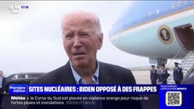 Moyen-Orient : Joe Biden se dit opposé aux frappes israéliennes sur des sites nucléaires iraniens