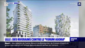 Lille: des riverains contre le projet "forum agora"