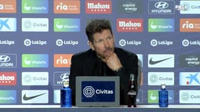 Atlético  - Real : "Griezmann a fait un très bon match " déclare Simeone