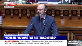 Édouard Philippe: "Nous ne pouvons pas rester confinés"