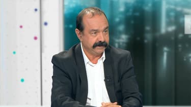 Philippe Martinez, invité de BFMTV.