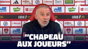 Brest 2-0 Toulouse : "Chapeau aux joueurs" Eric Roy salue la victoire de son équipe