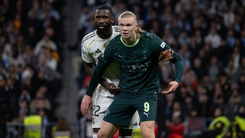 Real Madrid-Manchester City: Haaland s'amuse de son duel avec RÃ¼diger qui "en voulait un peu...