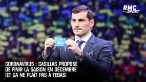Coronavirus : Casillas propose de finir la saison en décembre (et ça ne plaît pas à Tebas)