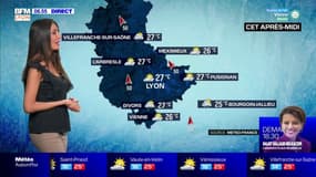 Météo à Lyon: de nombreux nuages mais un temps chaud, jusqu'à 27°C cet après-midi