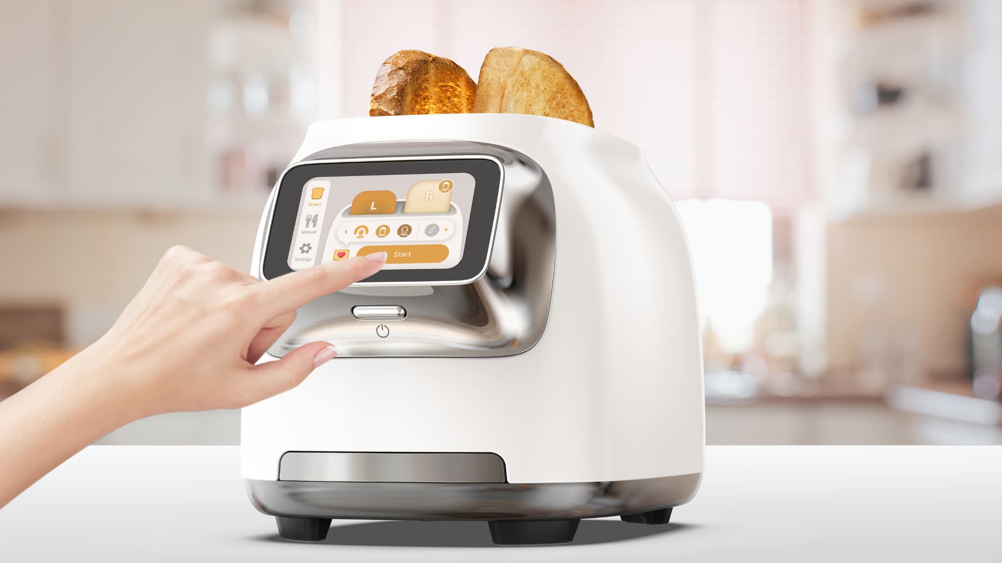 Le grille-pain Tineco Toasty One