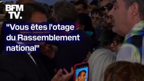 "Vous êtes l'otage du RN": Emmanuel Macron se fait interpeller lors d'un bain de foule au Havre
