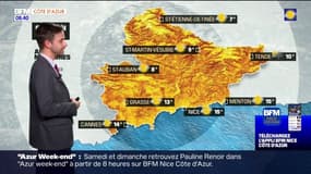 Météo Côte d’Azur: du soleil dans la matinée avant l'arrivée de la pluie, 22°C à Nice