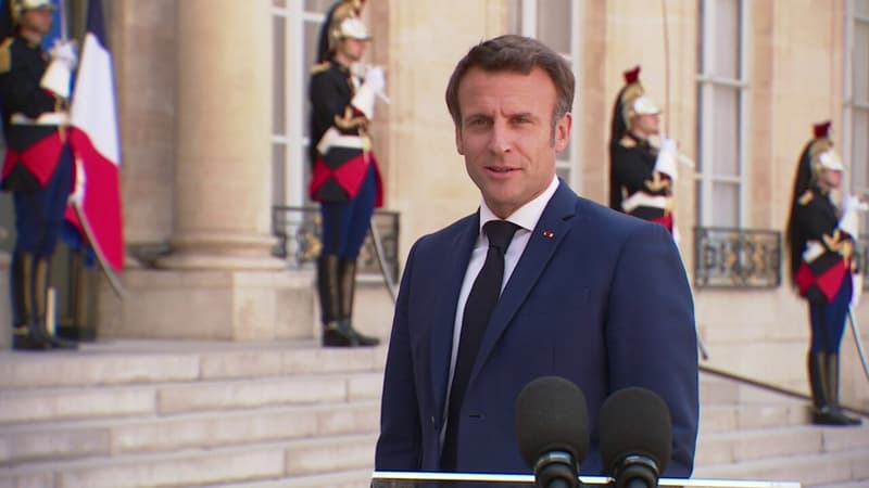 Emmanuel Macron assure que la composition du gouvernement prendra 