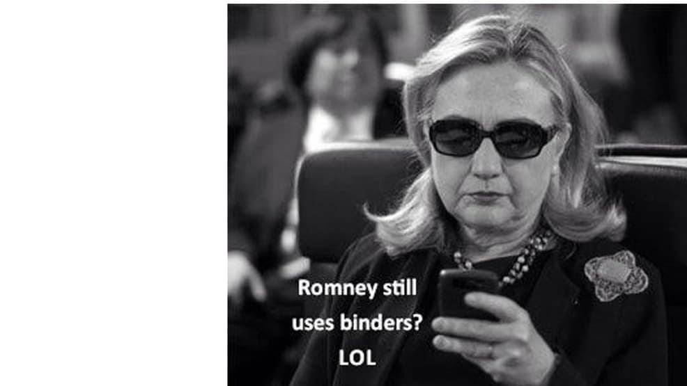 Romney utilise encore des classeurs ? LOL