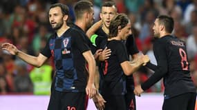 Les Croates ont ouvert le score par Périsic. 