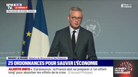 Bruno Le Maire appelle tous les entrepreneurs qui ont moins d'un million de chiffre d'affaire à solliciter l'aide de 1500 euros du fonds de solidarité