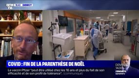 Coronavirus: pour le chef de service maladies infectieuses du CHU de Rennes, "le retour du couvre-feu est utile pour lutter contre la pandémie"
