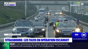 Strasbourg: une opération escargot organisée par les taxis ce lundi matin sur la M35