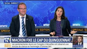 Congrès: Emmanuel Macron fixe le cap du quinquennat (2/2)