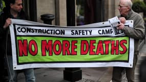 Protestations à Londres contre les conditions de travail au Qatar