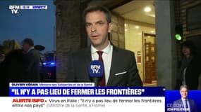 Selon Olivier Véran, "il n'y a pas d'épidémie" de coronavirus en Italie pour le moment