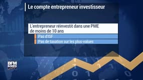 Le compte entrepreneur : un nouveau dispositif pour encourager l'investissement des entrepreneurs.
