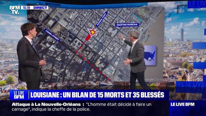 Bourbon Street: quelle est cette célèbre rue de La Nouvelle-Orléans où a eu lieu l'attaque à la voiture-bélier