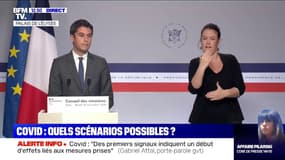 Covid-19: Gabriel Attal évoque les 3 scénarios possibles pour les annonces de ce jeudi