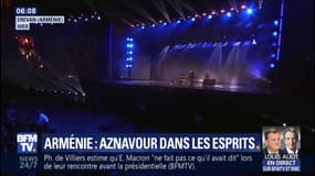 Un concert hommage à Charles Aznavour hier à Erevan