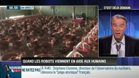 La chronique de Frédéric Simottel: Quand les robots viennent en aide aux humains - 29/12