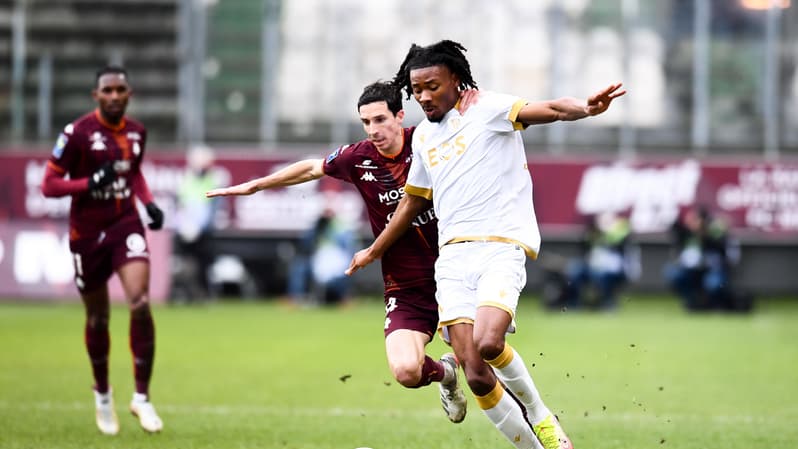 Metz-Nice : Ndoram face à Pajot