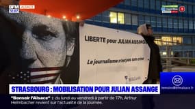 Strasbourg: un rassemblement en soutien à Julian Assange