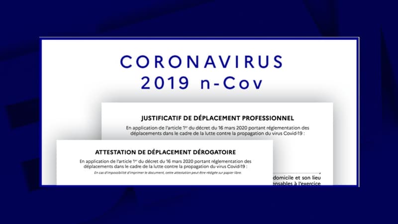 L'attestation est à télécharger sur le site du ministère de l'Intérieur