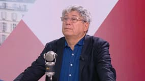 Le député insoumis et président de la commission des finances Éric Coquerel le 21 avril 2025 sur BFMTV-RMC