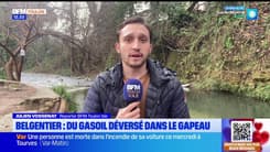 Belgentier: du gasoil déversé dans un cours d'eau